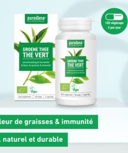 Thé vert 92 mg extrait 120 Vcaps BIO, 120 gélules
